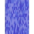 thumbnail image 1 of Ahgly Company Machine Washable Indoor Rectangle Transitional Light Slate Blue Area Rugs, 6' x 9', 1 of 1