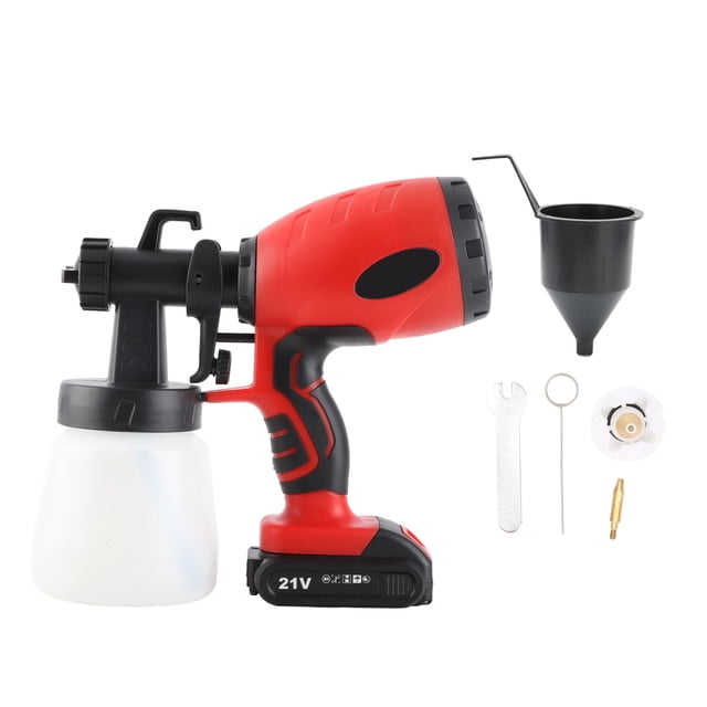 Pistolas pulverizadoras de mano Pulverizador de pintura eléctrico inalámbrico para el hogar Mejoras para el hogar Enchufe de EE. UU. de 100 a 240 V