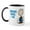 White/Black Inside, variant on CafePress - The Peanuts: Conserve Water Mug Mugs - 11 oz Ceramic Mug - Novelty Coffee Tea Cup