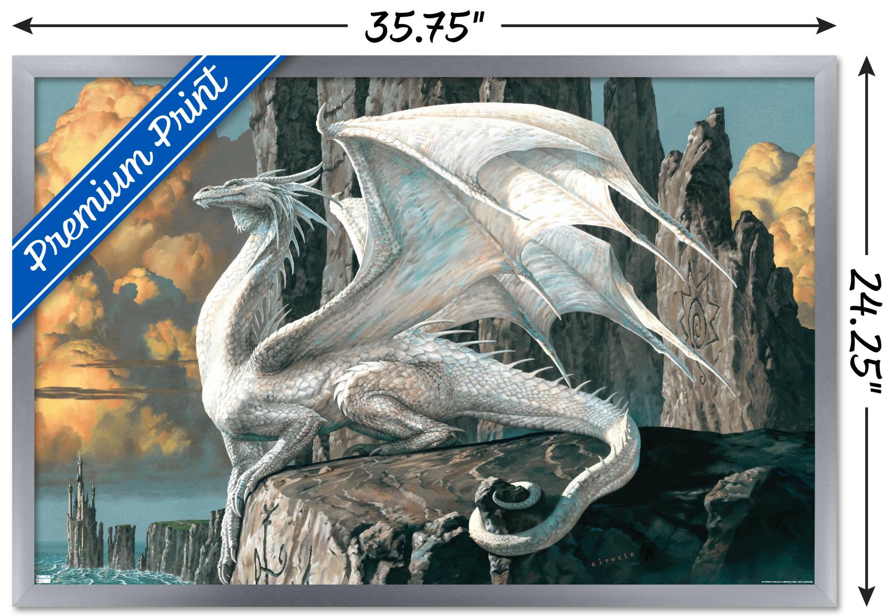 Ciruelo - Hobsyllwin Wall Poster, 22.375" x 34", Framed
