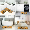 thumbnail image 4 of Halloween Witch Legs Kitchen Rugs 2 Pieces, Black Cat Floor Mat Room Area Rug Washable Carpet Perfect for Living Room Bedroom Entryway, 4 of 7