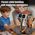 thumbnail image 6 of Remocguys 5in1 Interstellar Deformed Robot Building Set with Remote Control Compatible with Lego Robotics Stem Toys for Ages 8-13 Boys, 6 of 6