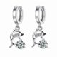 thumbnail image 1 of Earrings Jewelry Dolphin Retro Women's Fashion Long Tassel Copper, 1 of 2
