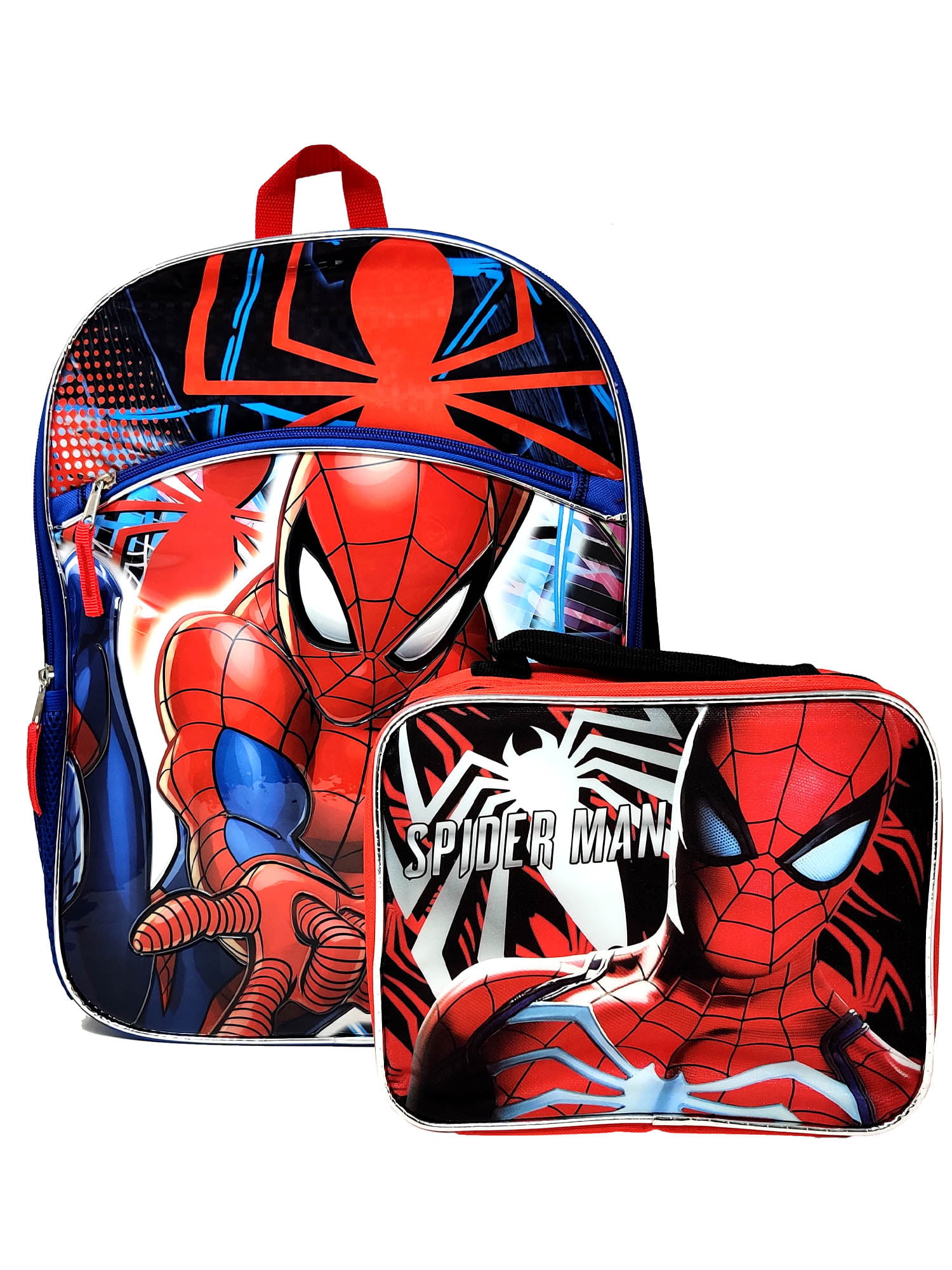 Marvel Spider-Man 5-Piece Backpack & Accessories Set - red/multi 