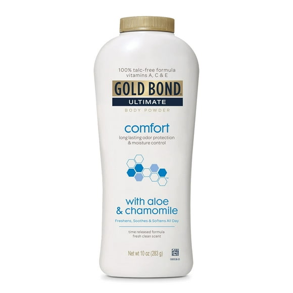 Polvo corporal Gold Bond Ultimate Comfort con aloe 300 ml