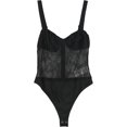 thumbnail image 1 of Mono de encaje para mujer Danielle Bernstein, negro, 6, 1 of 2