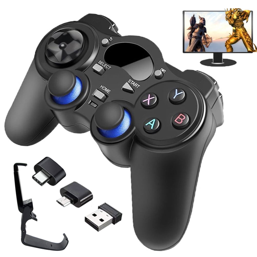 GameSir G4s Bluetooth Wireless Gaming Controller Gamepad for Android Smartphone/ Tablet/ TV BOX PC Windows 10/8.1/8/7/Visa PC Samsung Gear VR PS3