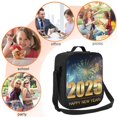 thumbnail image 5 of Rateoe 2025 New Year 5 Lunch Bag Reusable Lunch Box with Shoulder Straps for Men Women Insulated Portable Lunchbox for adults Suitable for School Work Picnic, 5 of 7
