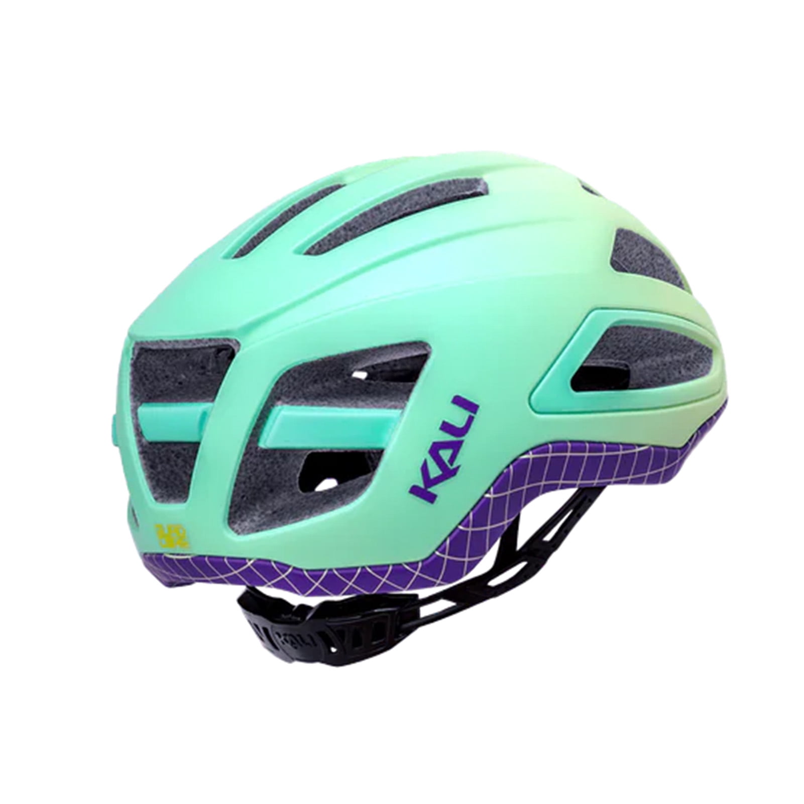 KALI PROTECTIVES Uno LTD Astro Matte Lime/Purple Bike Helmet, L/XL, 58-61cm (0240924117)