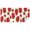 Red Strawberry Plants-2, variant on Trawberry Plants Fruit Flower Leaf Rectangle Tablecloth 60"x84",Waterproof Polyester Rectangle Table Cloth, Wipeable Spillproof Polyester Tablecloth for Dining, Camping, Indoor and Outdoor