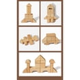 thumbnail image 4 of Milaget 20Pcs Wooden Building Blocks Set Motor Skills Puzzle Toys Educational Toys Shape, 4 of 9