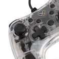 thumbnail image 4 of Manette de jeu filaire 6 axes gyroscope Turbo Burst fonction de réveil manette de jeu transparente avec lumière RVB pour Switch pour PS3 PC, 4 of 4