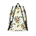 thumbnail image 6 of Travel Laptop Backpack - Cartoon Cute Snake Plant Lightweight Canvas Backpack, Wear Resistant Computer Backpack Bag Fit {sizeName} Laptop for Men Women with Adjustable Padded Shoulder Straps, 6 of 6