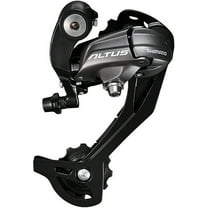 Shimano Altus RD-M370-SGS Rear Derailleur - 9 Speed, Long Cage, Black
