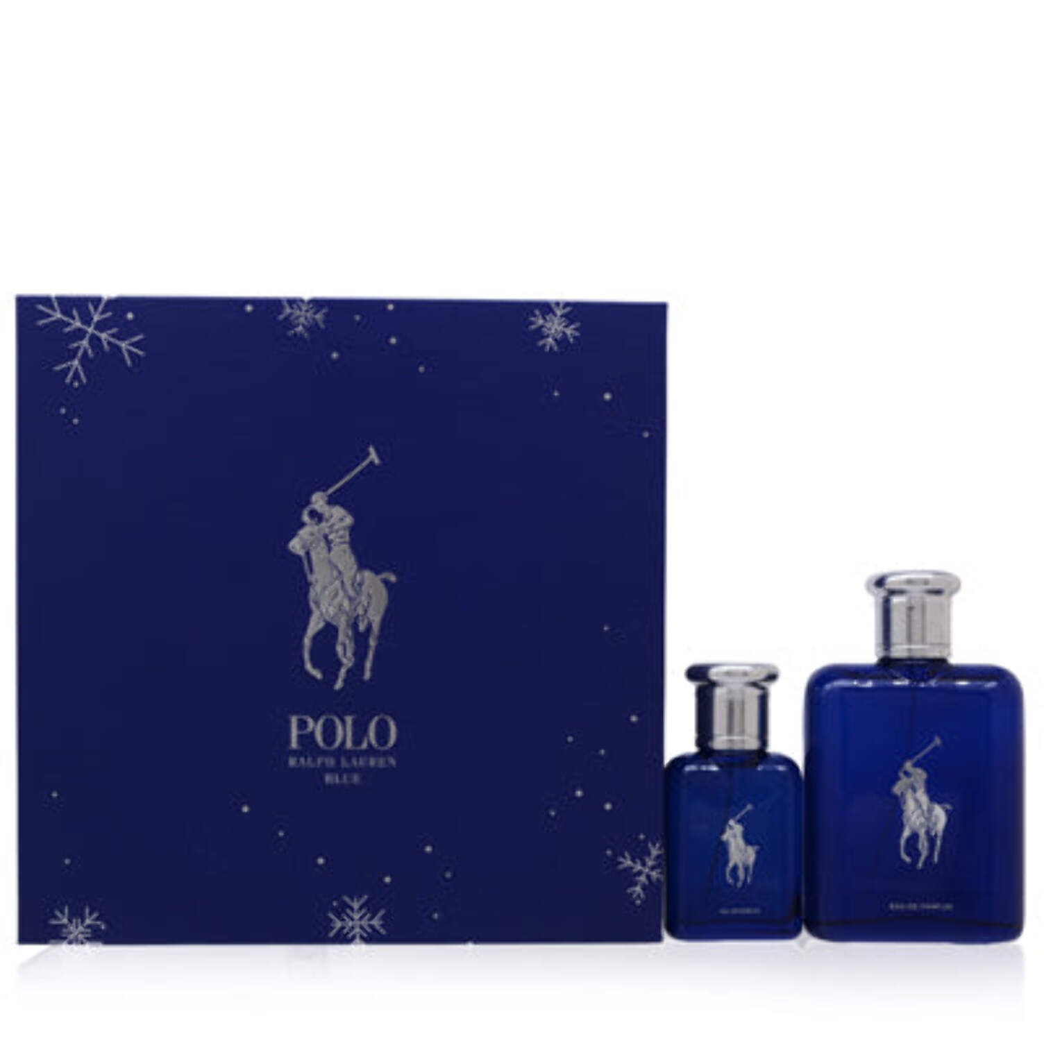Ralph Lauren Polo Blue Gift Set for Men, Cucumber, Patchouli, Musk