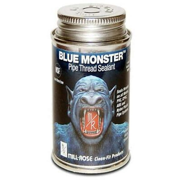 Mill Rose Blue Monster Blue Pipe Thread Sealant 4 oz