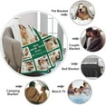 thumbnail image 5 of Dad Gifts Blanket Custom Blanket with Photos Text Personalized Best Dad Ever Pictures Collage Throw Blanket Customized Father's Day Birthday Gifts for Dad Father Papa, 5 of 6