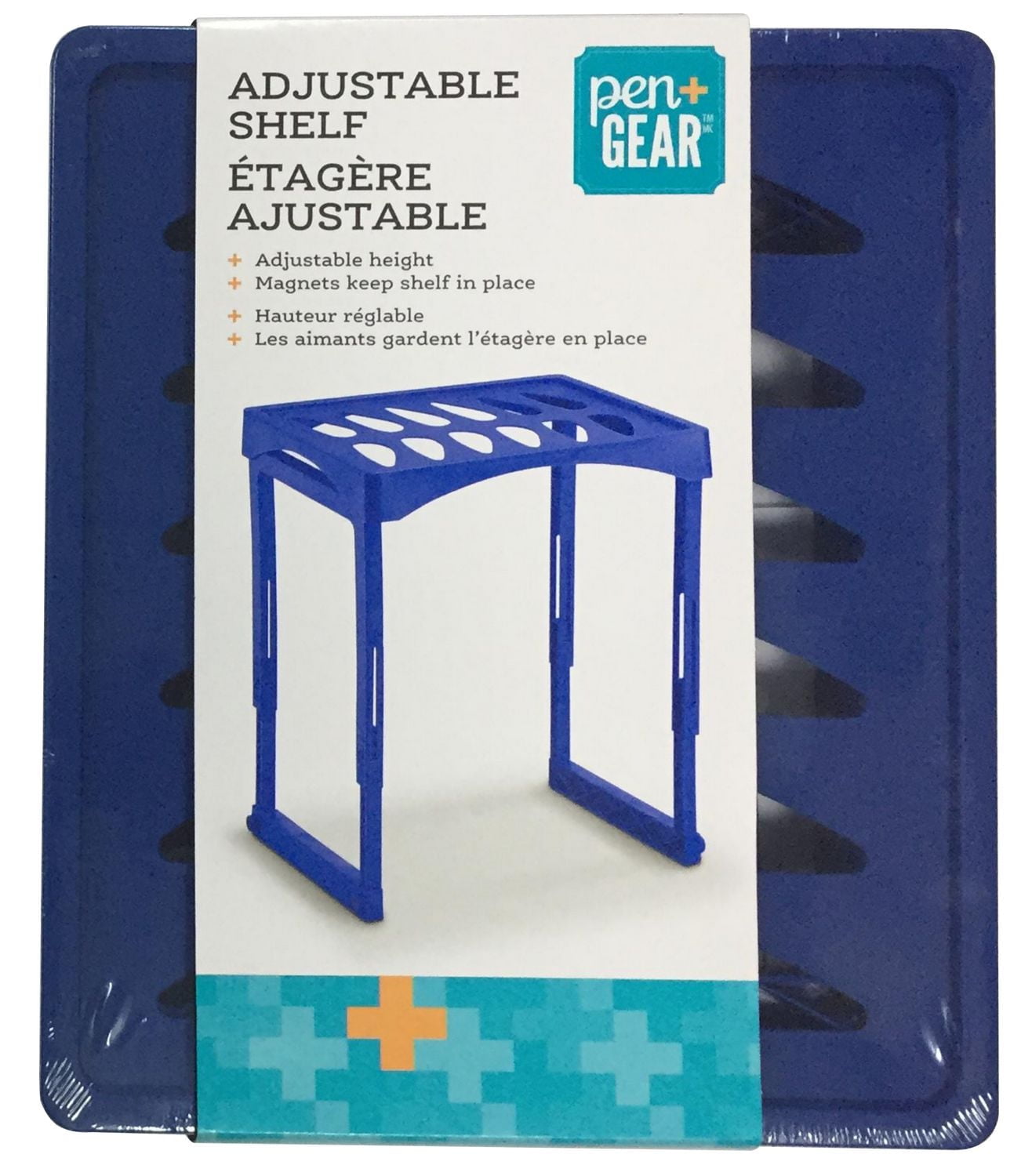 PEN+GEAR Plateau réglable en plastique