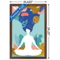 thumbnail image 3 of Meditation and Mindfulness Wall Poster, 14.725" x 22.375", Framed, 3 of 3