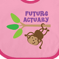 thumbnail image 4 of Inktastic Future Actuary Boys or Girls Baby Bib, 4 of 4
