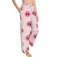 thumbnail image 6 of Salouo Cute Pig Nose Print Women's Pajama Pants Casual Loose Sweatpants PJs Flowy Pants Drawstring Palazzo for Women Wide Leg Pants Lounge Pajama -XX-Large, 6 of 8