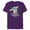 Purple, variant on The Mandalorian Grogu with Frog Curious Child - Short Sleeve Blended T-Shirt for Adults - Customized-Yellow