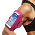 thumbnail image 4 of Premium Large Size Sports Armband Case for Samsung Galaxy Note 8, S Light Luxury, J7 Prime 2, J7 Prime (2018), J7 (2018), IHalo, J7 Prime, J7 Prime, J7 V - Hot Pink, 4 of 4