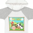 thumbnail image 4 of Inktastic I'm One Farm Animals Wearing Birthday Party Hats Boys or Girls Baby Bodysuit, 4 of 5