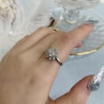 thumbnail image 1 of WIFKLSIIPG Rotatable Ring Simple Classic Ring Fashion Jewelry Light Feeling Design Ring Shiny Ring, 1 of 3