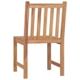 thumbnail image 6 of vidaXL 1/2/4/6/8x Solid Wood Teak Patio Chairs with Cushions Multi Colors, 6 of 12