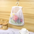 thumbnail image 1 of HAMPPLIES 2Pcs Multi-Purpose Hanging Mesh Storage Bag Polyester for Camping, 1 of 6