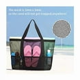 thumbnail image 5 of Yoyauz Mesh Beach Bag, Large Beach Tote Bag, Waterproof And Sand Proof Tote Bag, Suitable For Vacation/Travel And Beach Essentials, 5 of 7
