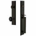 thumbnail image 4 of Grandeur 5th Avenue Single Cylinder Handleset with D Grip and Lyon Knob, 4 of 5
