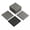 Gray/9pcs, variant on Waterproof Interconnected Composite Deck Tiles 12"x12" – All-Weather Plastic Wood Grain, Easy Install for Outdoor & Indoor Patio, Balcony, Porch, Pool, Garden – 9-Pack or 27-Pack (Teak/Grey)