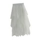 thumbnail image 1 of Falda de tul para mujer, vestido de línea A, cintura elástica para boda, uso diario formal Blanco Yuyangstore Falda, 1 of 8