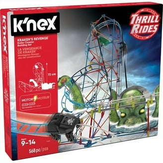 Free Shipping! K'NEX TYPHOON FRENZY ROLLER COASTER BUILDING SET