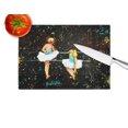 thumbnail image 4 of At Practice Ballet Glass Cutting Board 12 in x 15 in, 4 of 5
