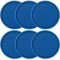 thumbnail image 1 of ORUYROP PinePoem Car Cup Holder Coaster with Bling Crystal Rhinestone, 6 Pack Universal Auto Anti Slip Cup Holder Insert Coaster, Car Interior Accessories 2.75in, 1 of 4
