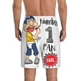 thumbnail image 4 of Lsque Sml Jeffy Mens Sleep Pajama Shorts,Short Pajama Pants, Cotton Ultra-Soft Knit-3X-Large, 4 of 9