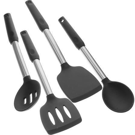MUSEYA Wok Utensils Stainless Steel 1Set 13.2In