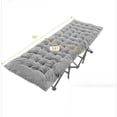 thumbnail image 3 of Folding Cot Pads for Sleeping, Soft Comfortable Velvet and Corduroy Camping Cot Mattress Pad for Backpacking Hiking,  & Grey, 3 of 12