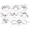 thumbnail image 5 of Set of 8 High Quality Twisted Metal Puzzles Brain Teasers & Cube/Twist, 5 of 6