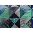 thumbnail image 5 of oneOone Cotton Silk Light Blue Fabric Quilt Patchwork Craft Projects Decor Fabric Printed By The Yard 42 Inch Wide, 5 of 5