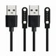 thumbnail image 1 of Chenchen Compatible with K52 Smartwatch Charger, 100cm Magnetic USB Charging Cable Replacement Charger Cable Compatible with LIGE K52/SUNKTA K52/Linwear K52/EIGIIS K52 Smart Watch (Black+Black), 1 of 1