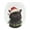Christmas Black Cat, variant on ZIATUBLE Maple Leaves Toilet Lid Seat Cover Thanksgiving Pumpkin Toilet Lid Covers for Bathroom Decoraction Easy to Clean Toilet Lid Cover Oblong Toilet Seat Cover Fall Autumn Decor