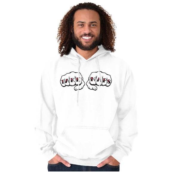 Take Naps Knuckles Relaxed Chill Gym Hoodie Sweatshirt Women Men Brisco Brands X