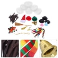 thumbnail image 1 of FUTUREORYY Diy Snowman Kit Plastic Polyester Clay For Christmas Party Decoration 12-Pcs, 1 of 6
