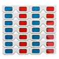 thumbnail image 1 of 50 Pcs 3d Glasses Holographic Glasses 3d Cardboard Glasses 3d Eyeglass New Year Party Glasses Holiday Lights Glasses -Yx, 1 of 3