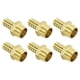 thumbnail image 1 of Accesorios de manguera Barb de latón 6 piezas 5/8" Barb x 3/4" NPT macho, 1 of 6