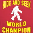 thumbnail image 3 of CafePress - Bigfoot Hide And Seek Dark T Shirt - Men's Classic Graphic Cotton T-Shirt, 3 of 4